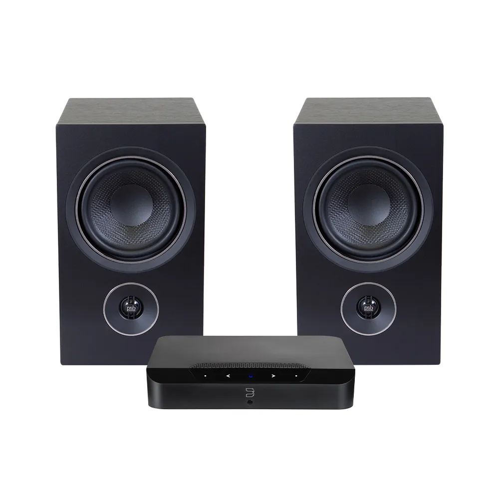 Bluesound POWERNODE EDGE & PSB Alpha P5