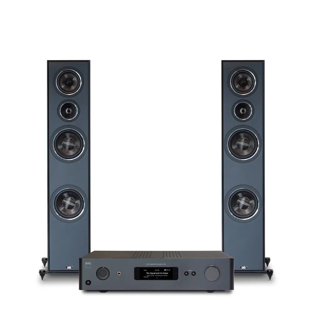 NAD C 379 & PSB Imagine T54 Tower
