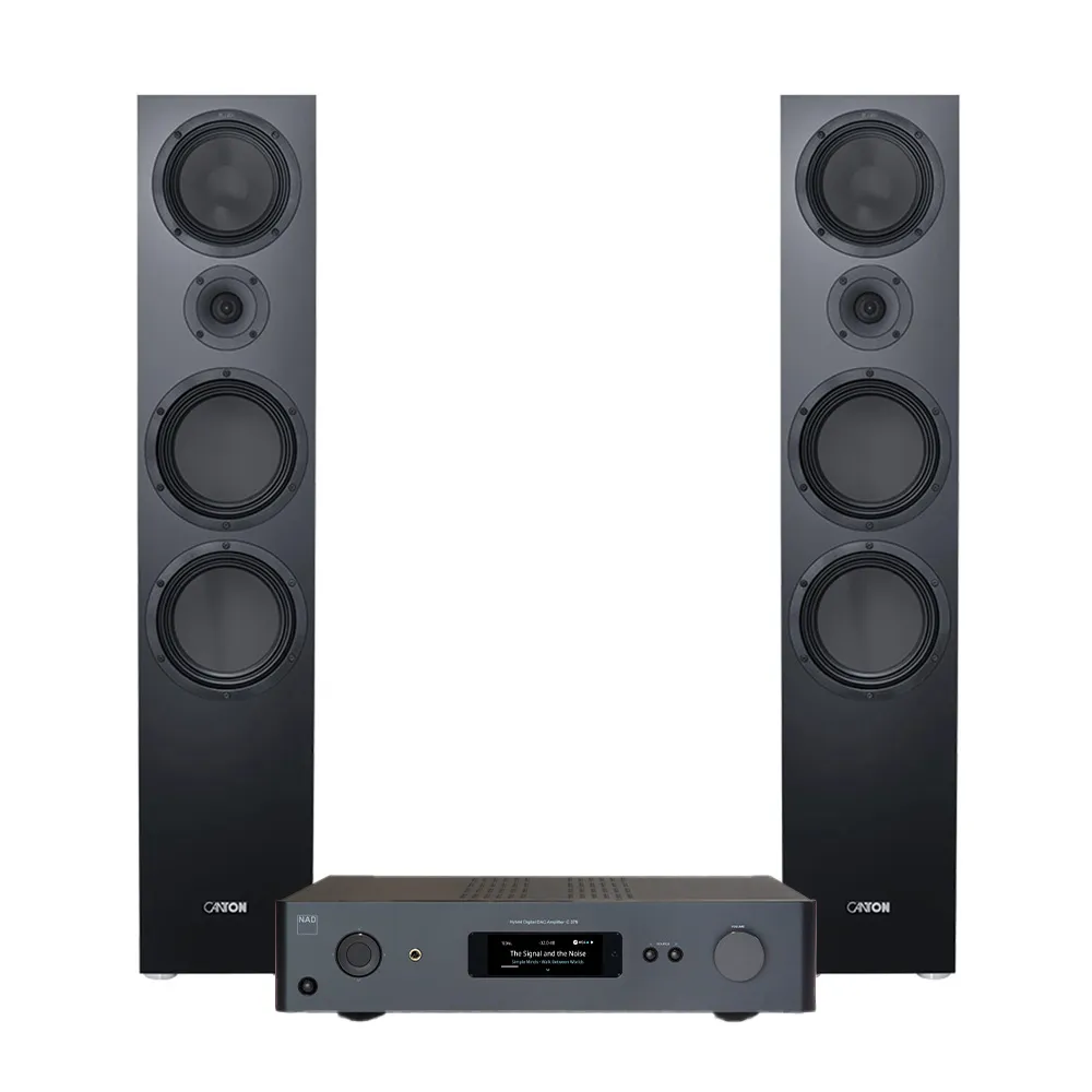 NAD C 379 &amp;#038; Canton GLE 90 S2