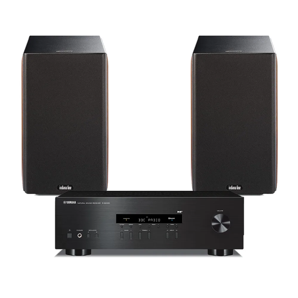 Yamaha R-S202D & Indiana Line Nota 260 X