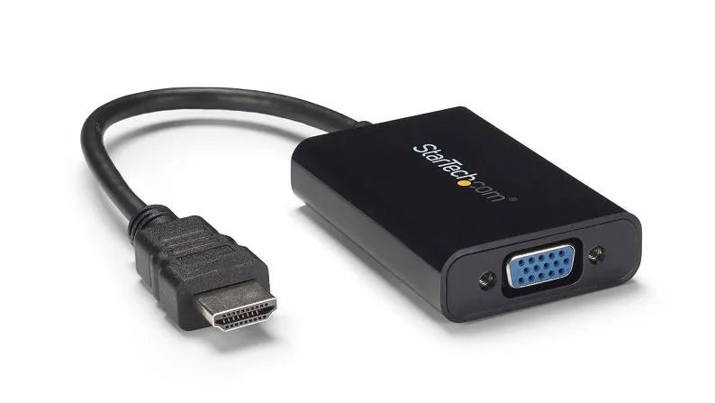 Adapter HDMI (M) - VGA (F) + Audio N-HDMI/VGA2