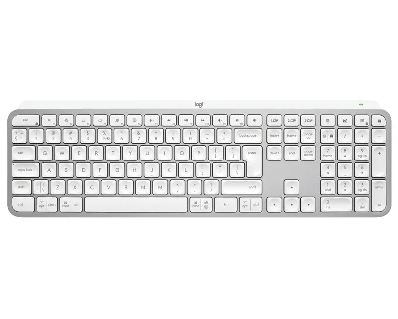 Logitech MX Keys S Wireless Illuminated Pale Grey US