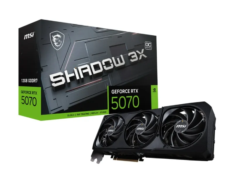 MSI RTX 5070 12G SHADOW 3X OC