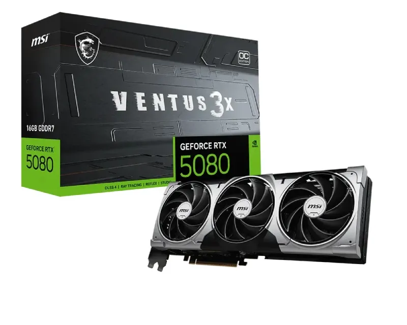 MSI RTX 5080 16G VENTUS 3X OC