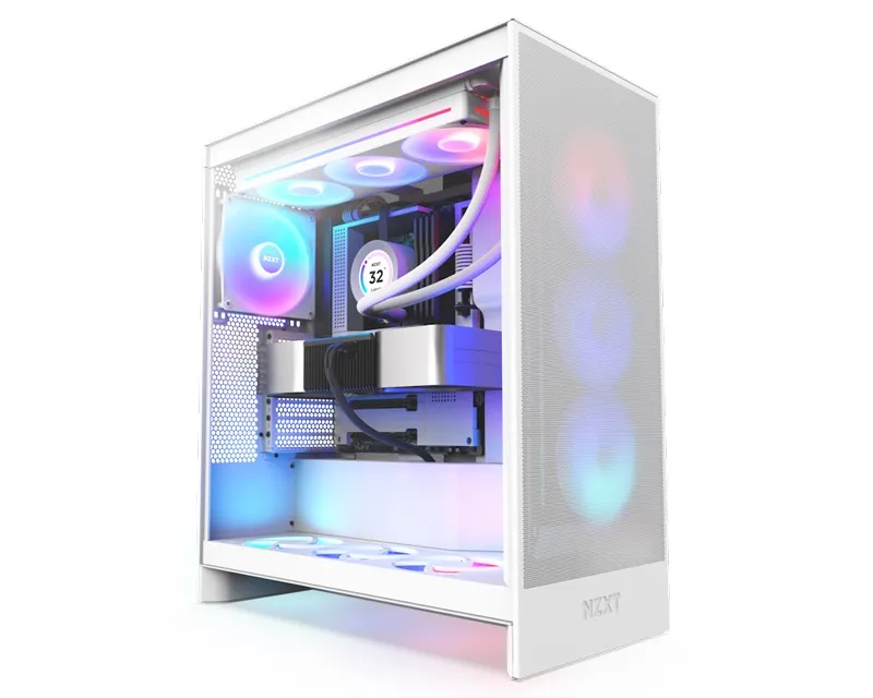 NZXT H7 Flow RGB White CM-H72FW-R1