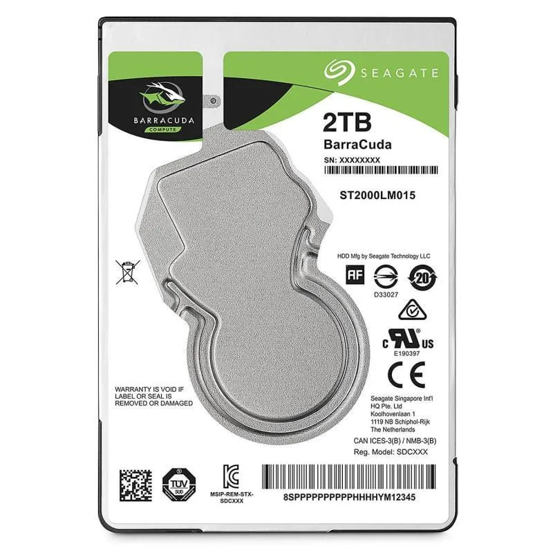 Seagate 2TB ST2000LM015 Barracuda