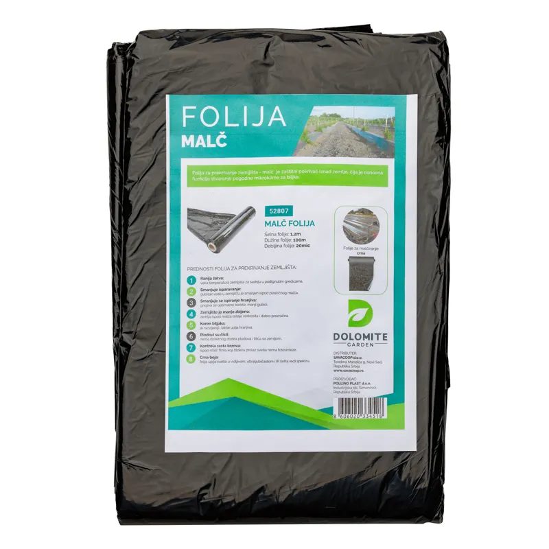 Malč folija 1,2 x100m 20mic Floris