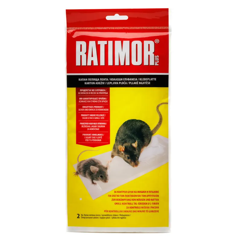 RATIMOR+ lepljiva ploča 2/1