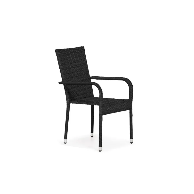 Bay stolica od ratana crna 6/1