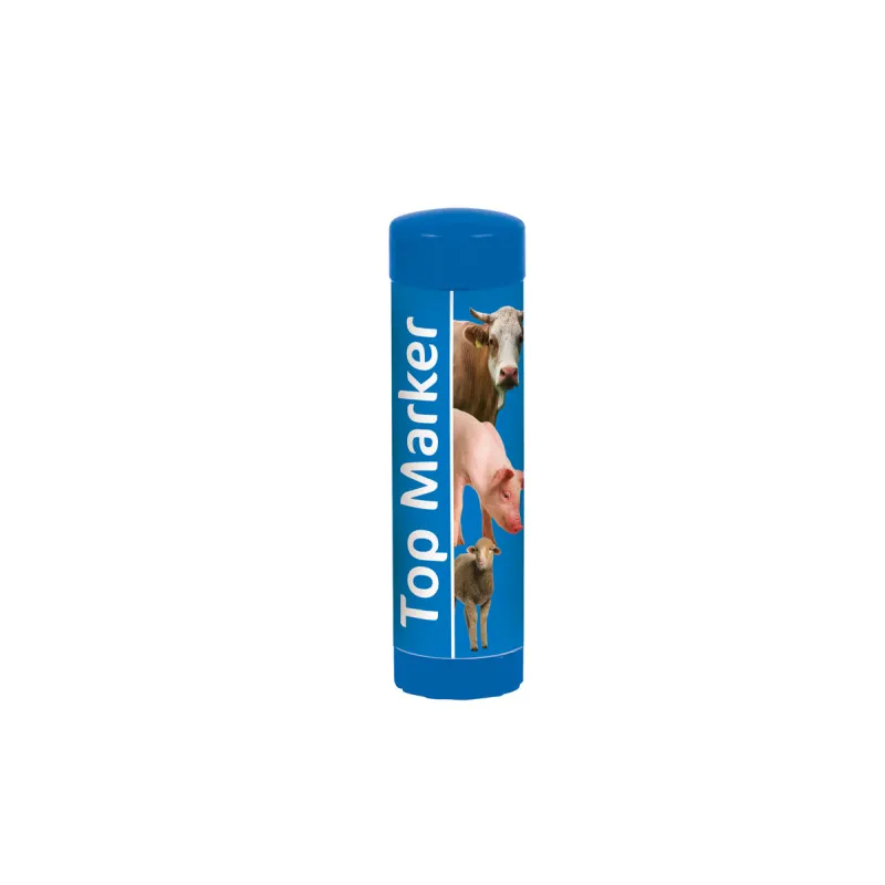 Olovka za obeležavanje stoke TopMarker 60ml, plava