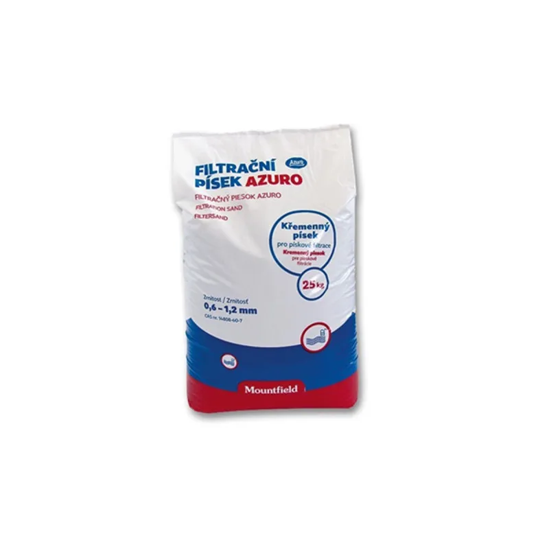 Pesak za peščanu pumpu 25 kg  (0,6 -1,2 mm)