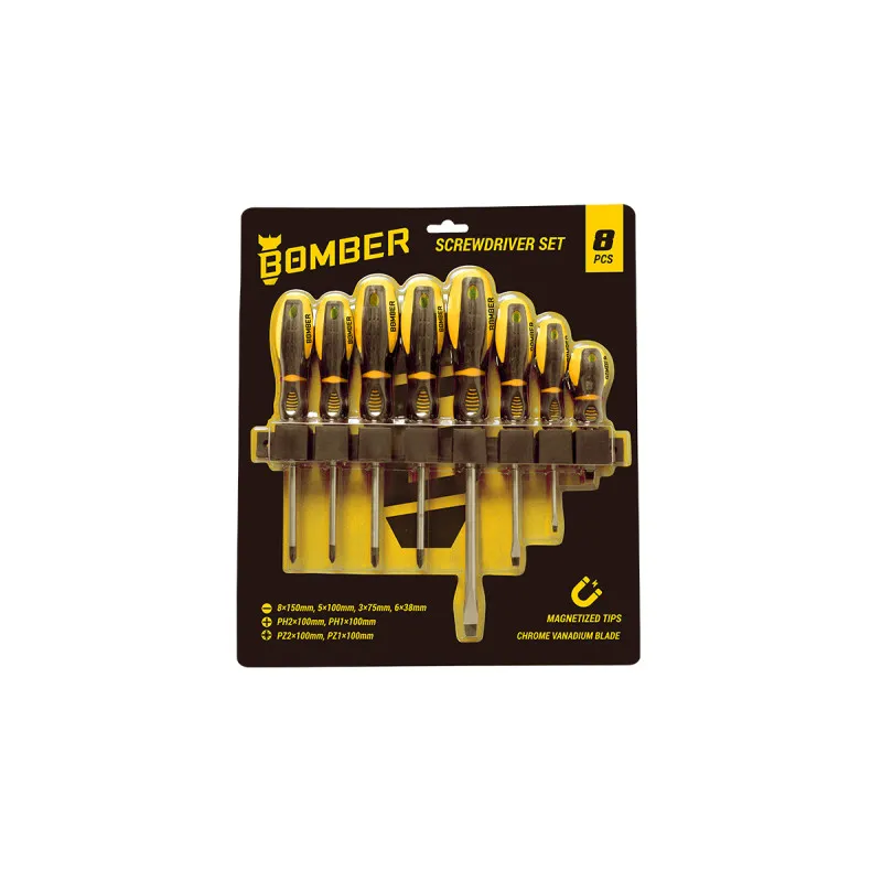 Set odvijača Bomber 8 kom