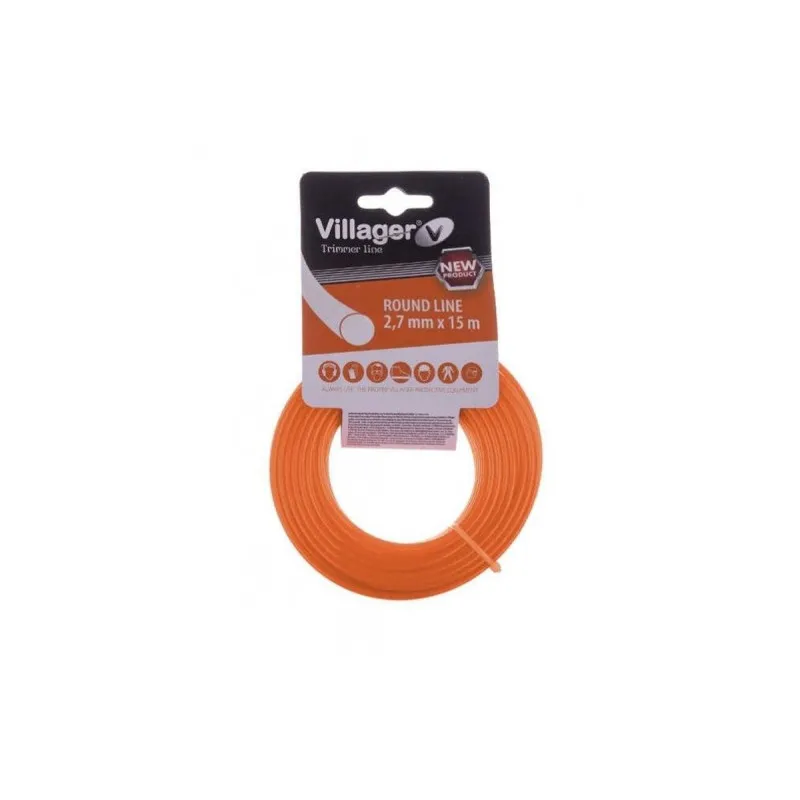 Silk za trimer 2.7mm x 15m - okrugla nit Villager