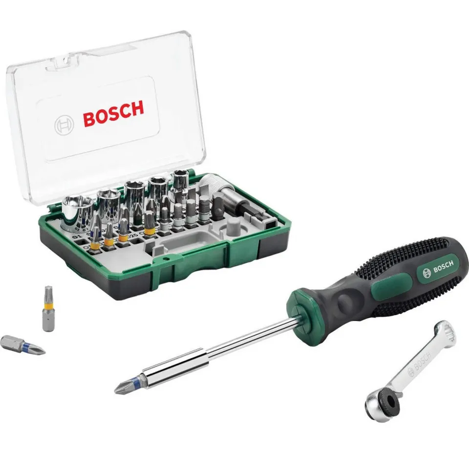 27-delni set mini gedore i bitovi + ručni odvrtač BOSCH