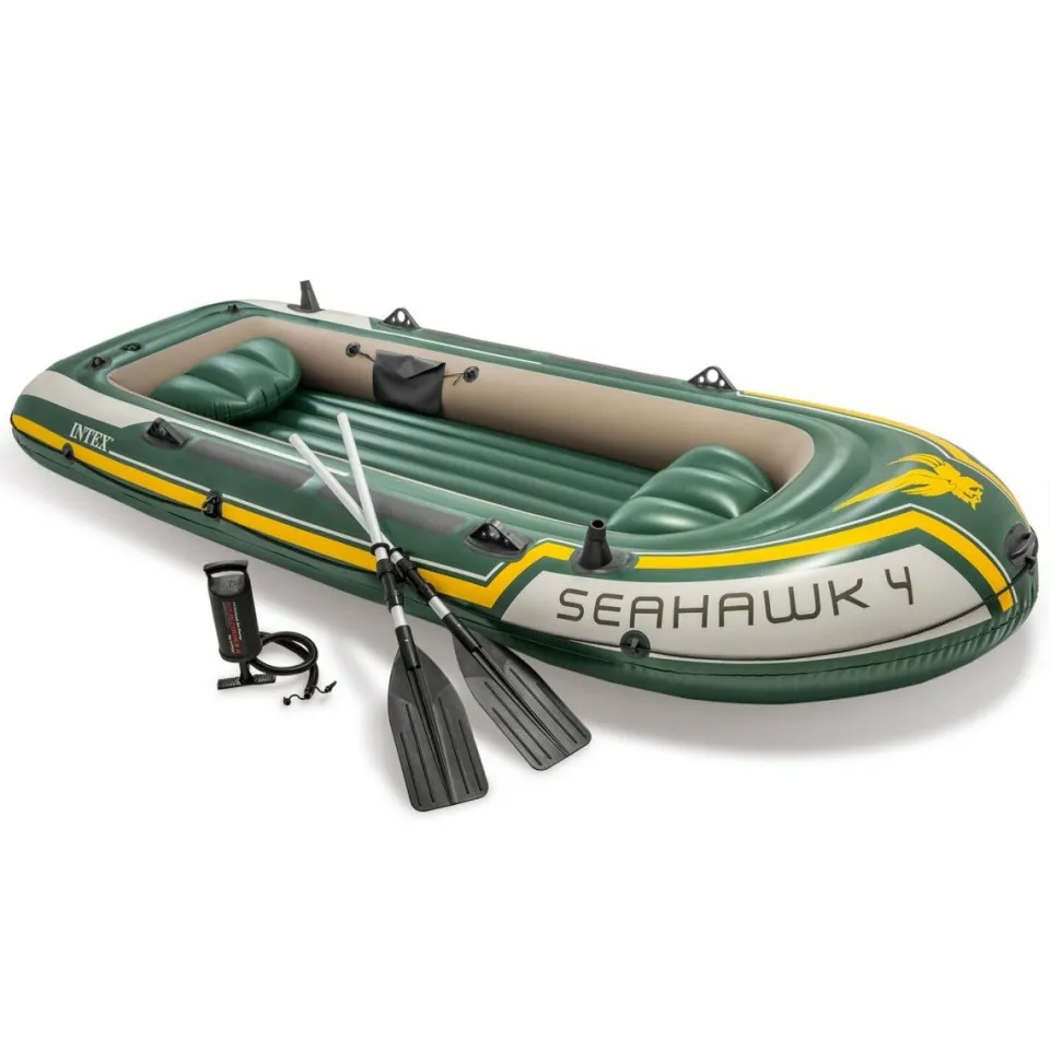 Čamac za vodu 351 x 145 x 48cm Seahawk 4 set INTEX