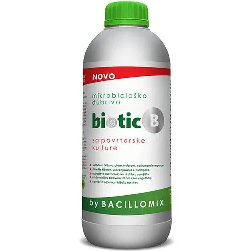 Bacillomix BIOTIC B 1L - mikrobiološko đubrivo za povrtarske kulture