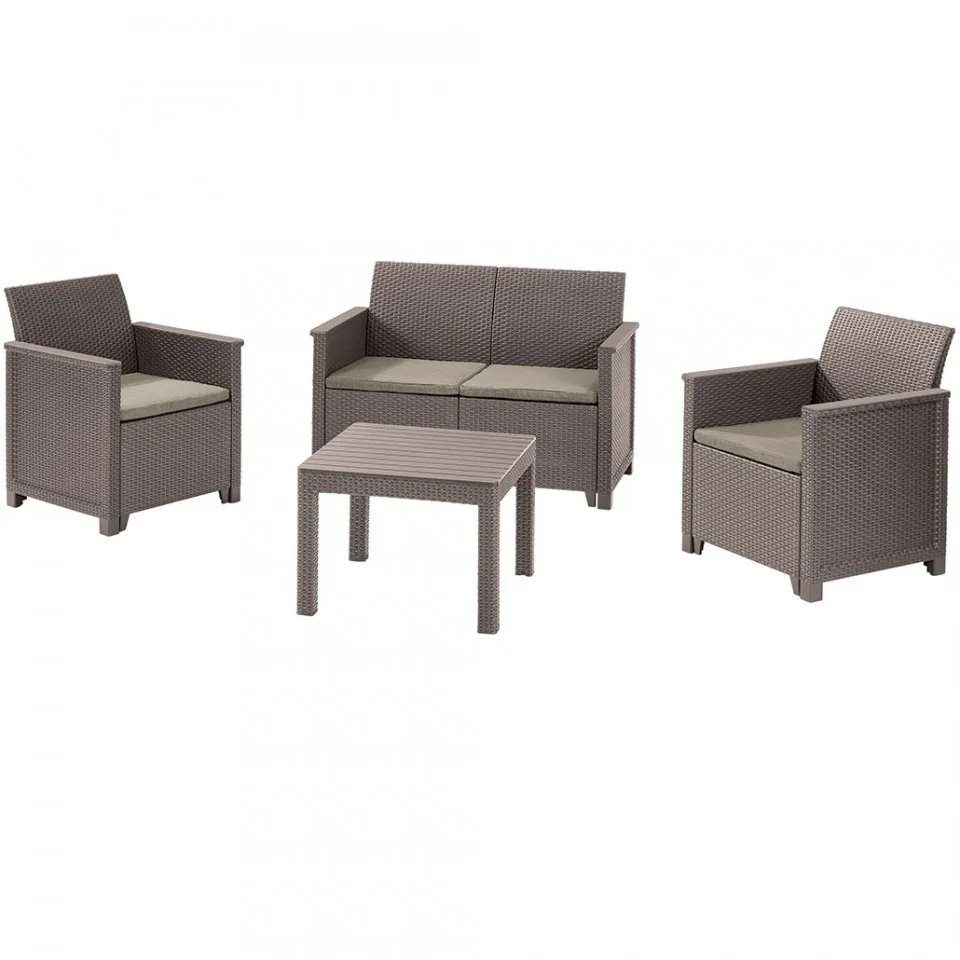Baštenski set elodie 2 seater - kapućino KETER