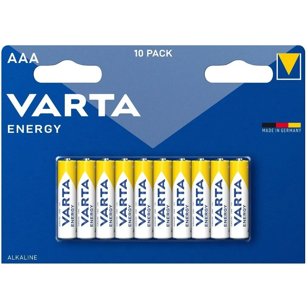Baterije alkalne AAA Energy 10kom. VARTA
