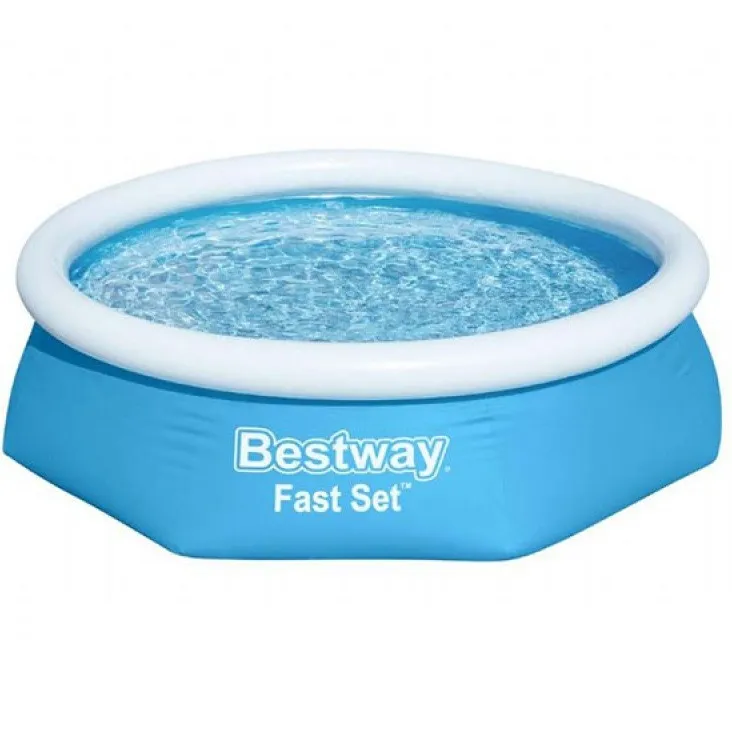 Bazen za decu sa prstenom na naduvavanje Fast set 244x61cm BESTWAY