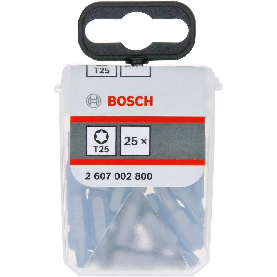 Bitovi Torx T25 25mm u Tic Tac pakovanju - 25kom Extra Hard BOSCH
