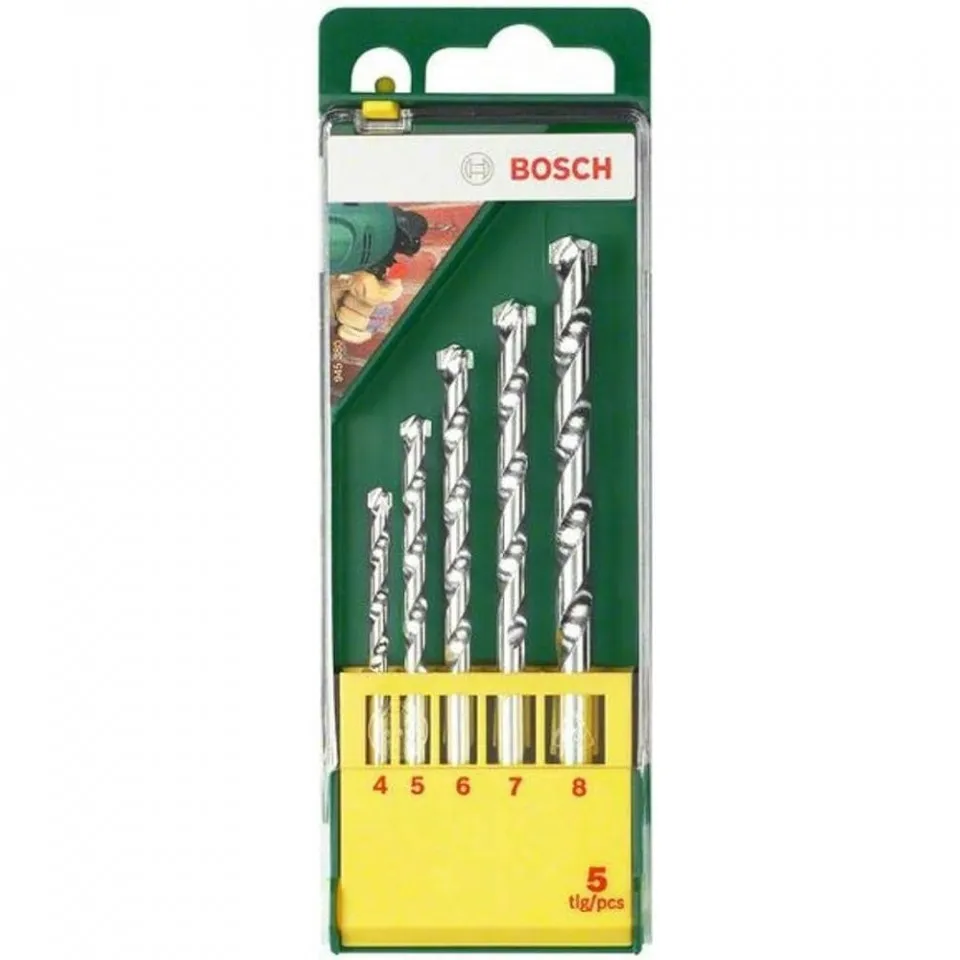 Burgije za kamen set 5kom. BOSCH