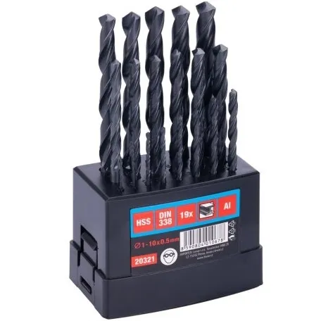 Burgije za metal HSS 1-10mm WESTBERG