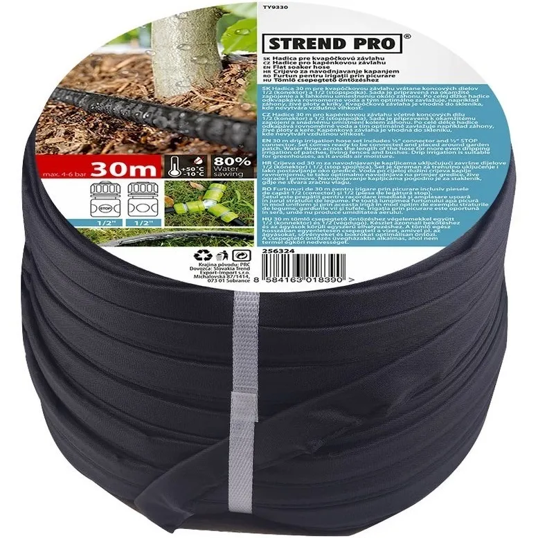 Crevo za navodnjavanje kap po kap 1/2" - 30m STREND PRO