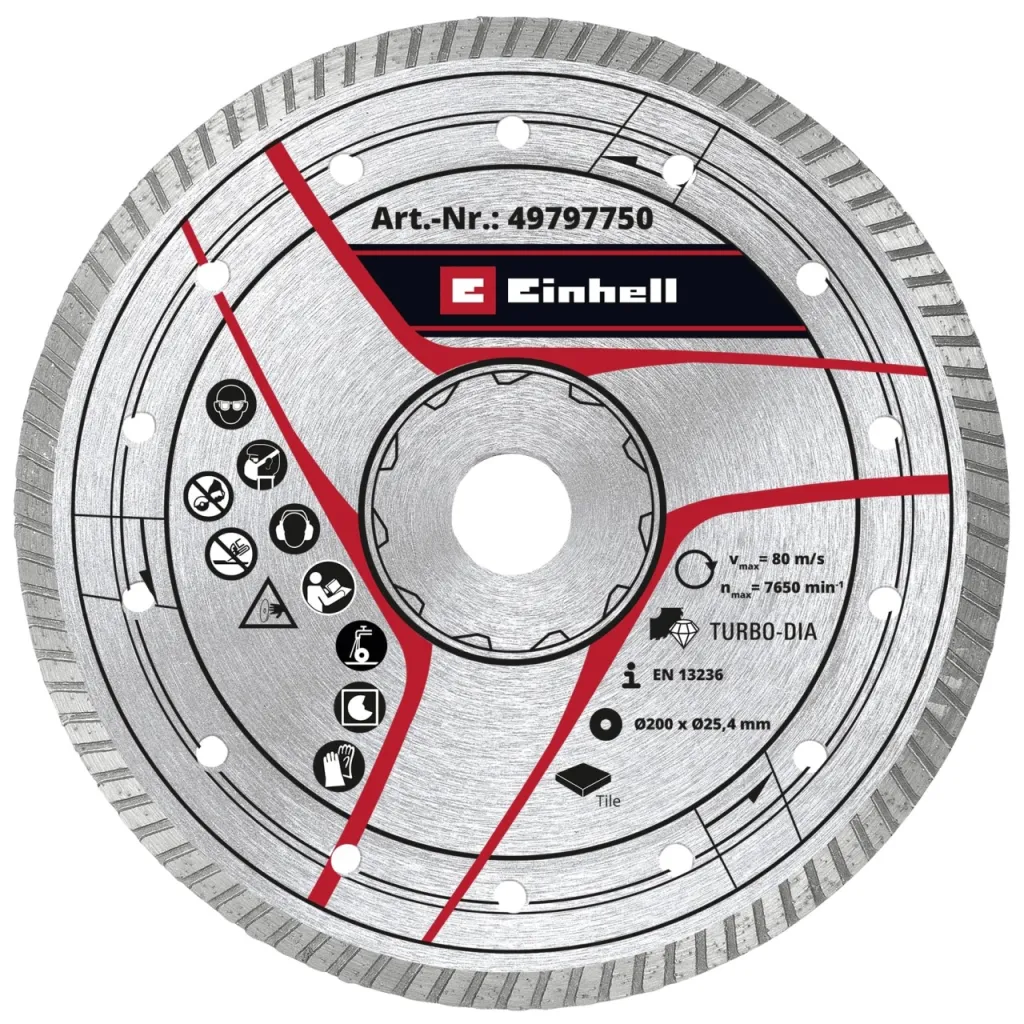 Dijamantna rezna ploča 200mm EINHELL