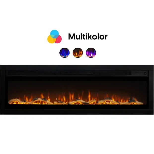 Električni multikolor kamin 40" 2u1 2000W PROSTO