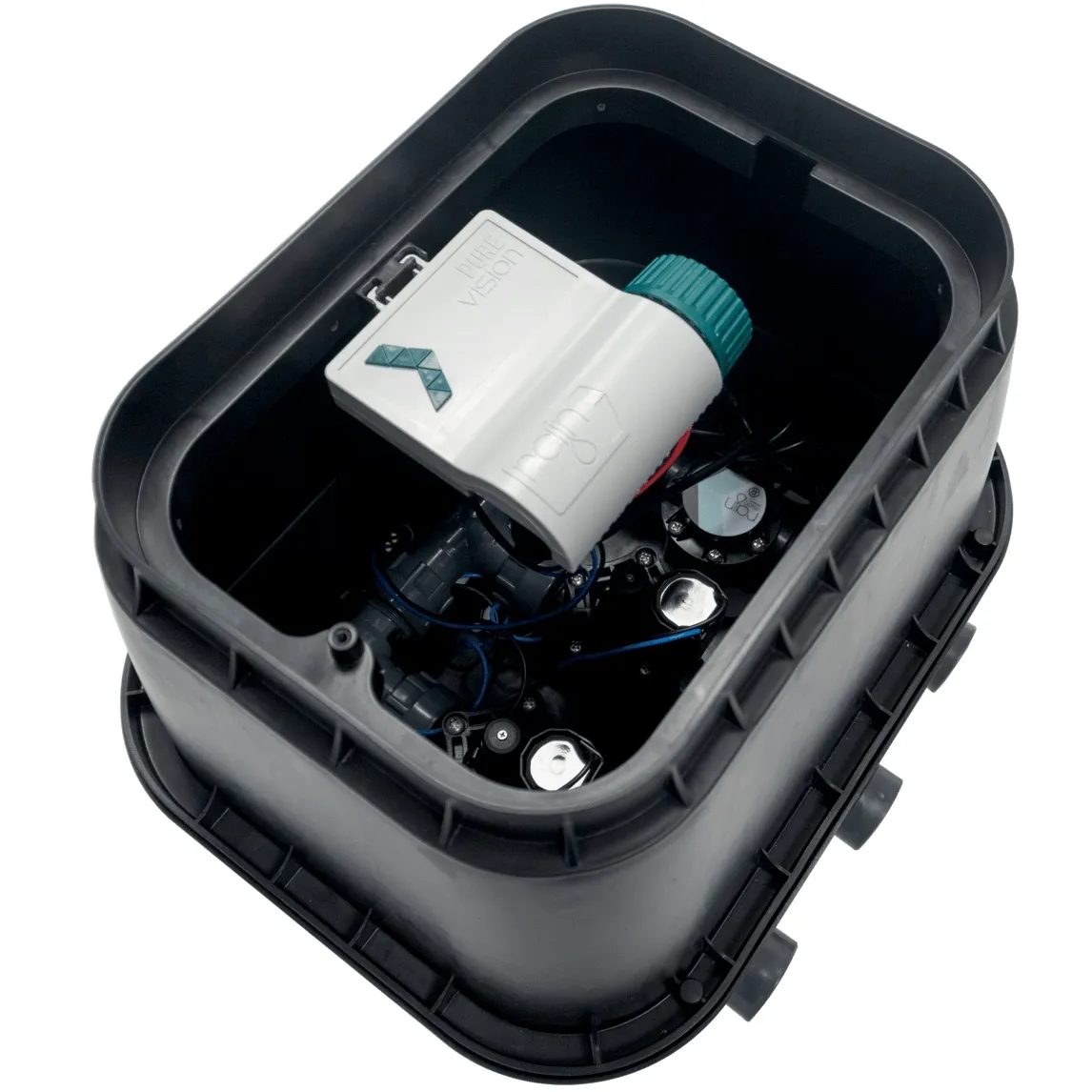 Četvrtasti PVC šaht sa automatikom 111-155 smart RAIN