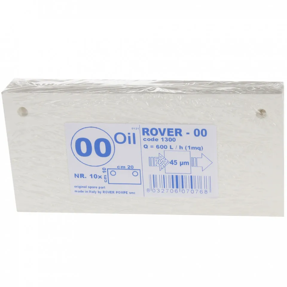Filter ploče 00 za ulje Pulcino 3 - 10x20cm 10kom. ROVER