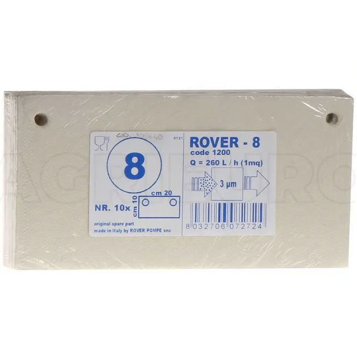 Filter ploče 8 za Pulcino 3 - 10x20cm 10kom. ROVER