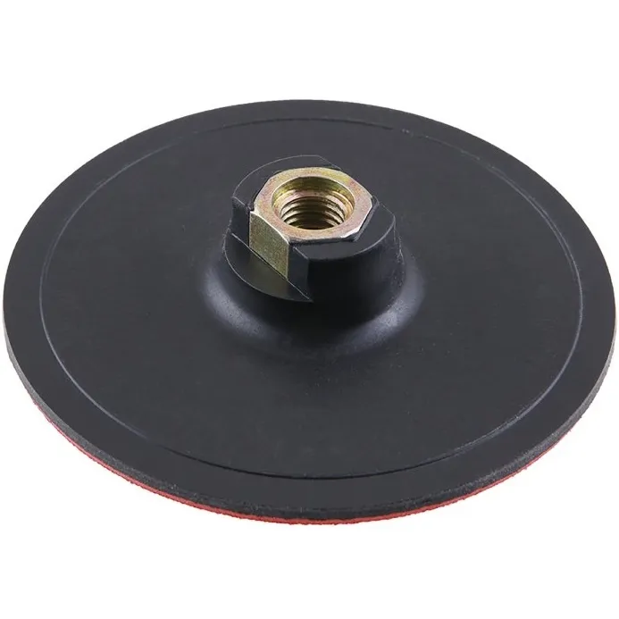 Gumeni disk za brusilicu - čičak 125mm LEVIOR