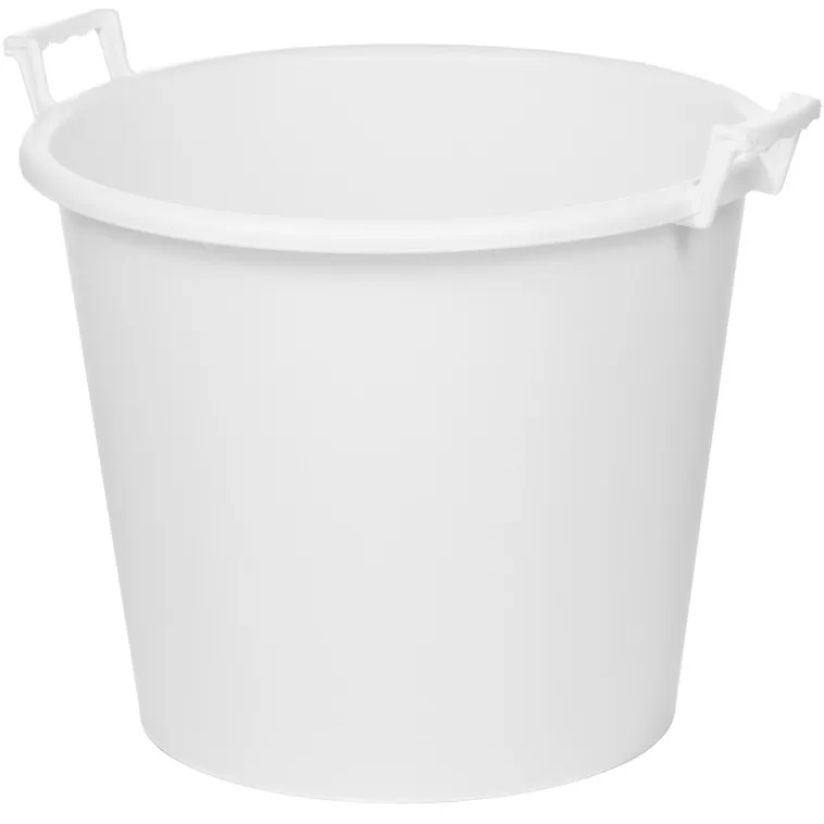 Kaca za kominu sa ručkama - bela 70L