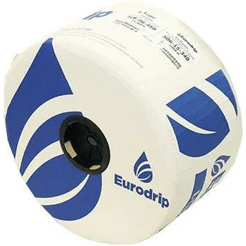 Kap po kap traka E-TAPE (506-10-750) 16mm, 150mic - rupe 10cm - 7.5l/h/m - 3050m EURODRIP