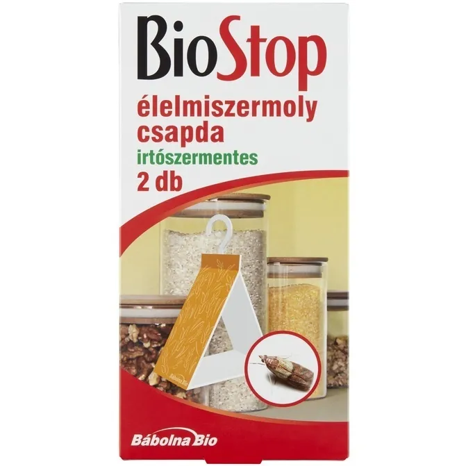 Klopka - zamka za kuhinjske moljce sa feromonom 2kom. BioStop