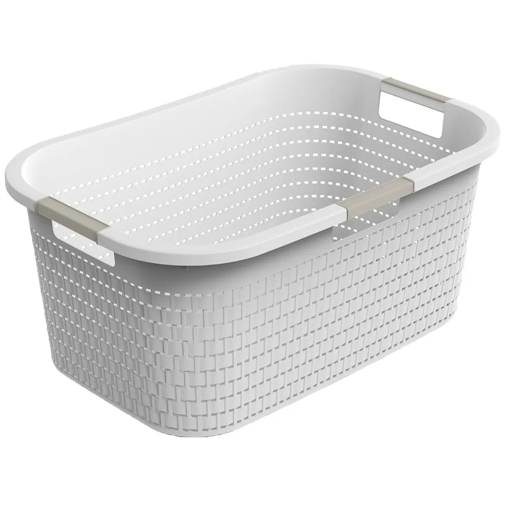 Korpa za veš - bela 40L COUNTRY