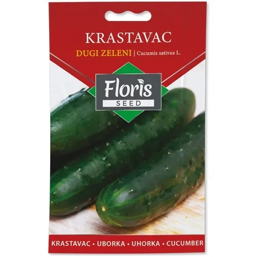 Krastavac dugi zeleni seme 1.5g - 10kom. FLORIS