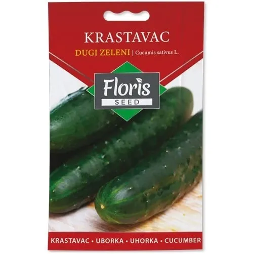 Krastavac dugi zeleni seme 20g - 10kom. FLORIS