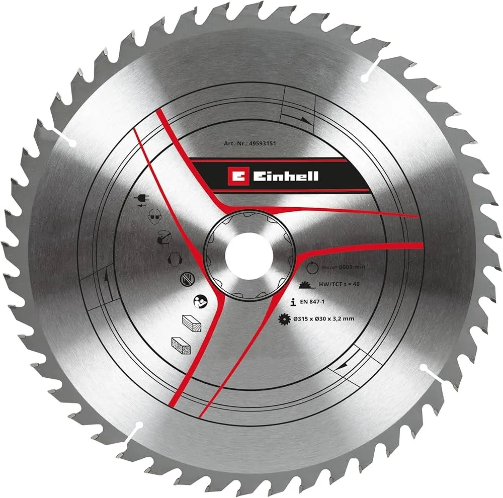 Kružna testera za drvo 315x30x3.2mm - 48 zuba EINHELL