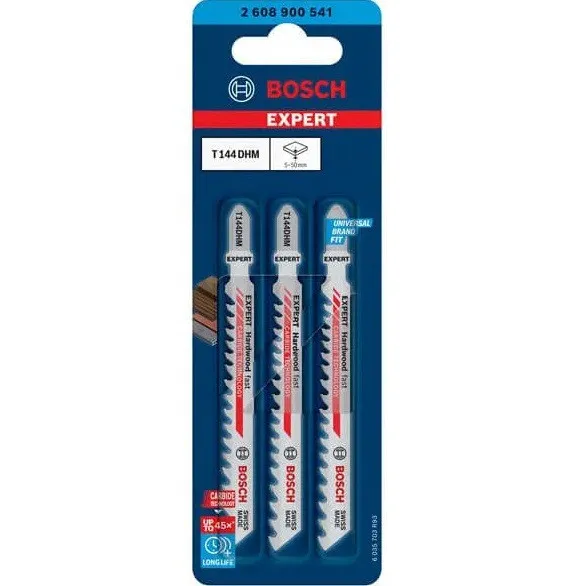 List za ubodnu testeru EXPERT „Hardwood Fast“ T 144 DHM 3kom. BOSCH