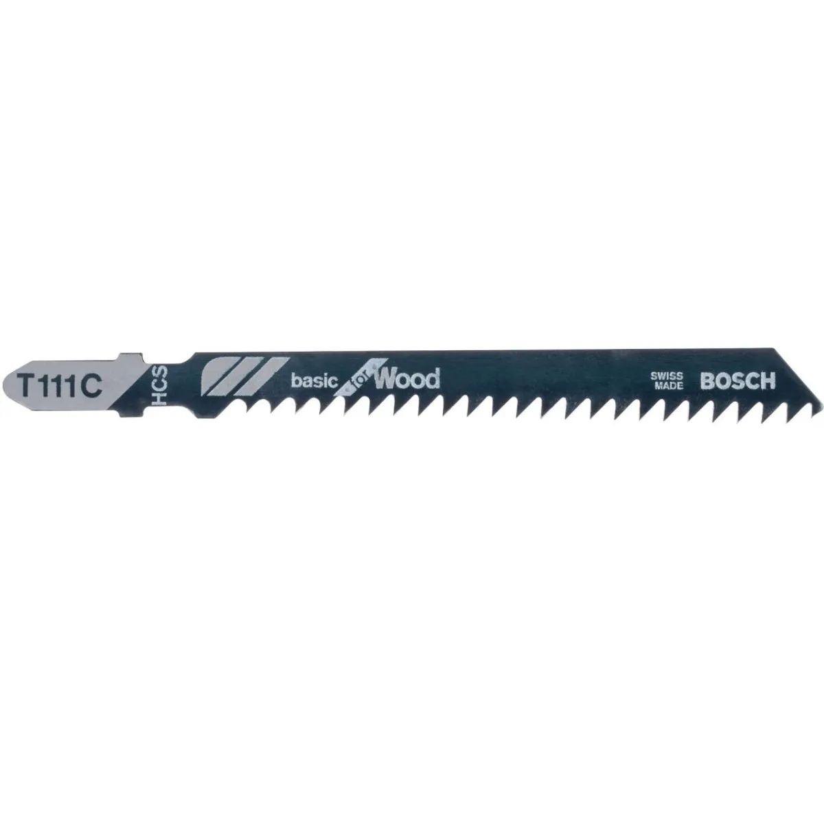 List za ubodnu testeru T 111 C Basic za drvo 100kom. BOSCH
