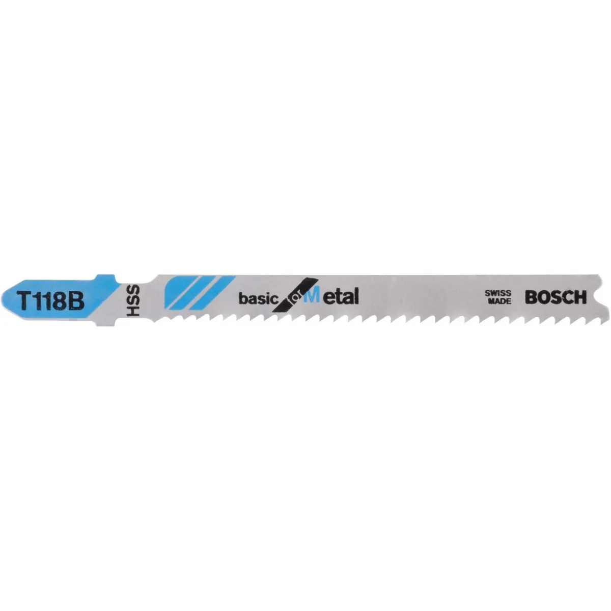 List za ubodnu testeru T 118 B Basic za metal 100kom. BOSCH