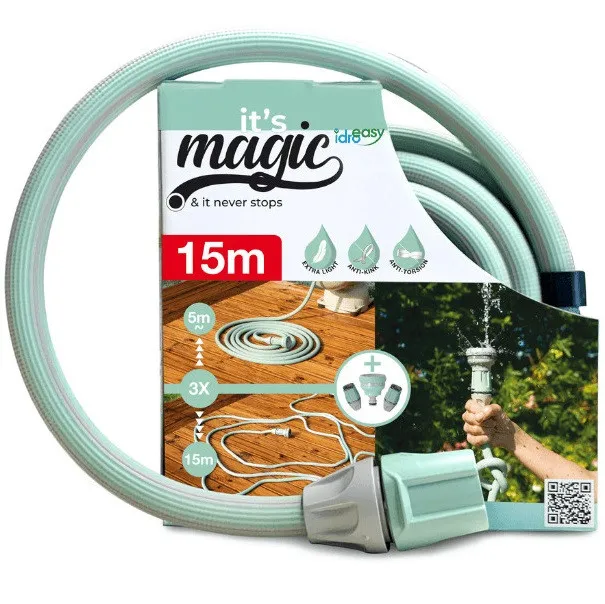 Magično skupljajuće baštensko crevo Its Magic 1/2" - 15m ARMADILLO