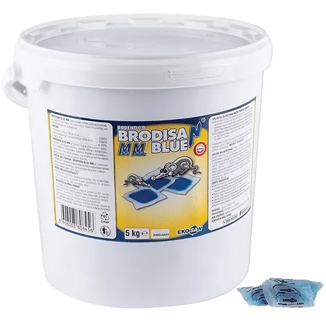 Meki mamac za miševe i pacove 5kg BRODISAN BLUE MM