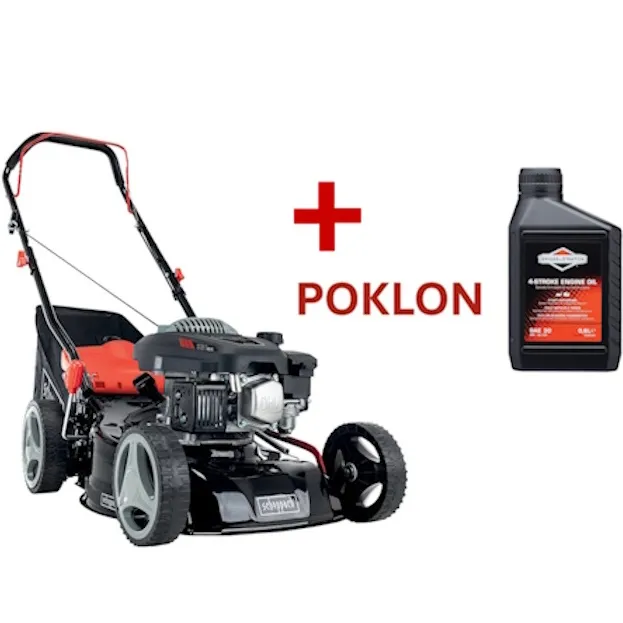 Motorna benzinska kosilica 3.3KS MP132-42 + 2 x Briggs&Stratton ulje za četvorotaktne motore 0.6l Scheppach
