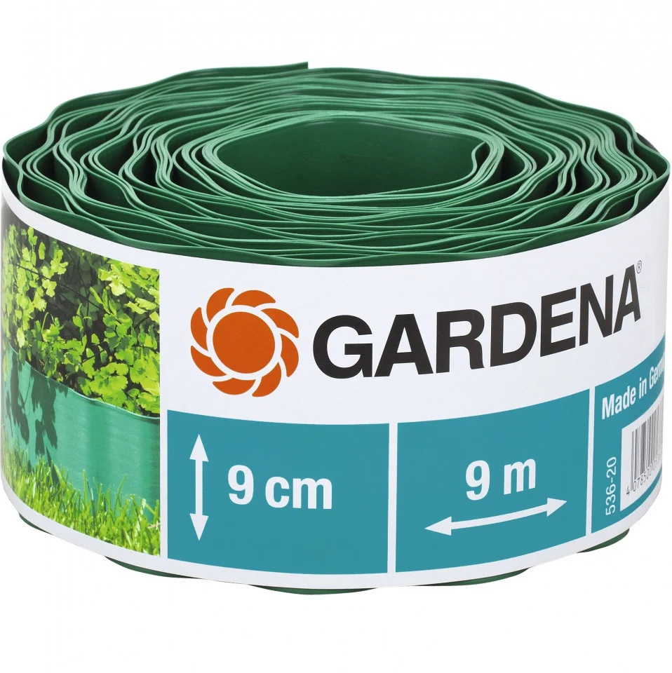 Ograda - graničnik za travnjak 9cm x 9m GARDENA