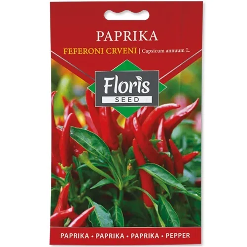 Paprika Feferoni crveni seme 20g - 10kom. FLORIS