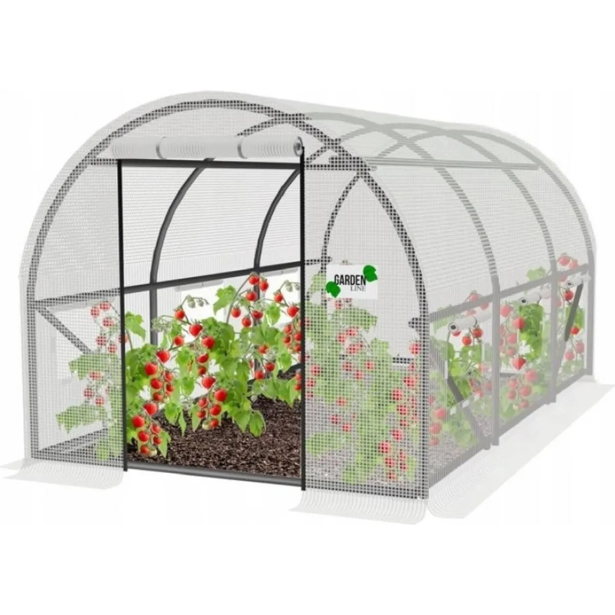 Plastenik beli 4x2.5x2m GardenLine