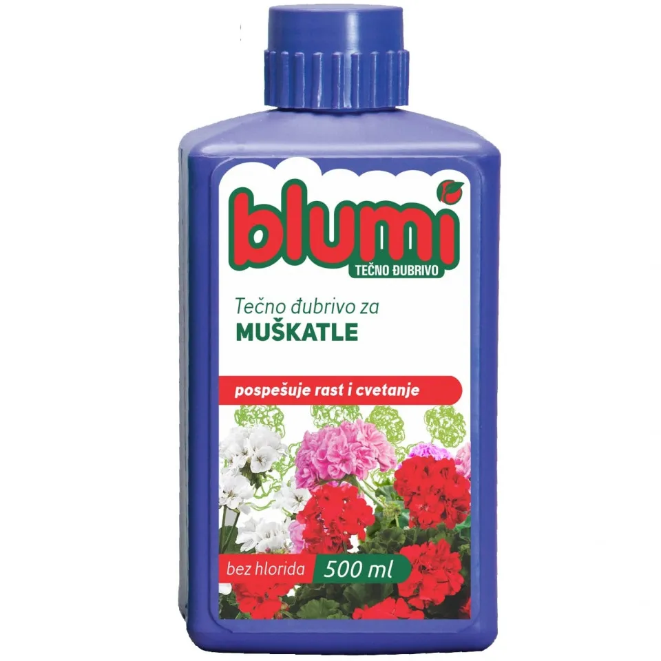 Prihrana za muškatle 500ml 15kom. BLUMI